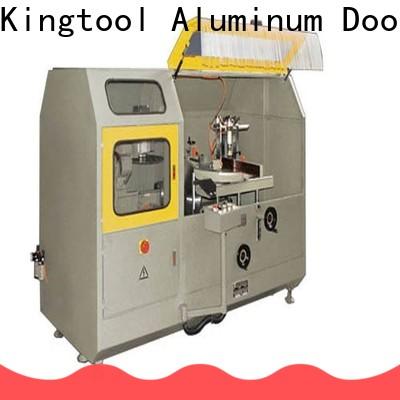 kingtool aluminium machinery machine aluminium fabrication cutting machine for door profile in plant