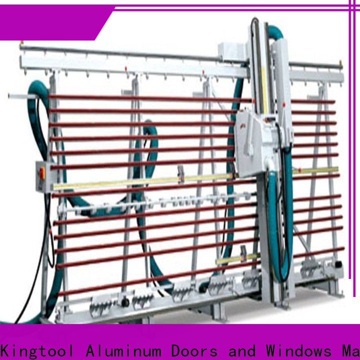 kingtool aluminium machinery saw acp cutting machine for curtain wall materials in workshop