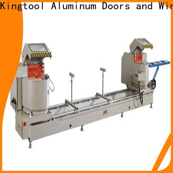 kingtool aluminium machinery eco-friendly aluminum cutting machine price for heat-insulating materials in workshop
