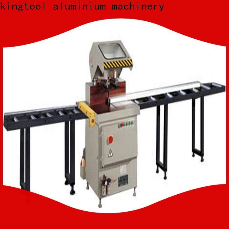 kingtool aluminium machinery inexpensive aluminium profile cutting machine for aluminum curtain wall in plant