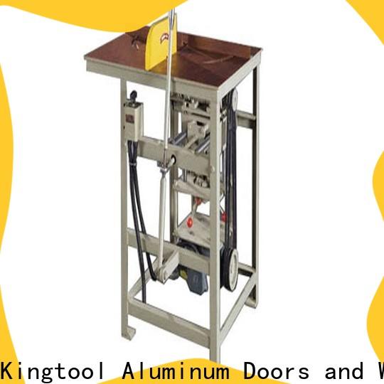 kingtool aluminium machinery eco-friendly aluminium extrusion cutting machine for aluminum window in workshop