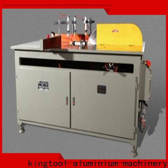 kingtool aluminium machinery manual aluminium cutting machine for heat-insulating materials in plant
