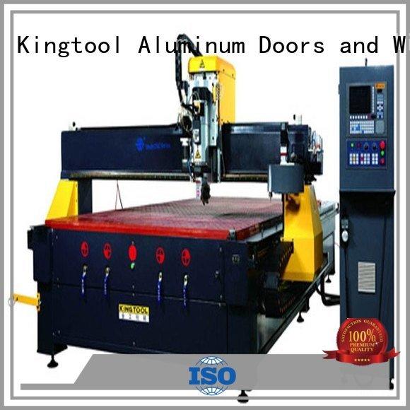 cnc router aluminum cutting machining panel industrial kingtool aluminium machinery