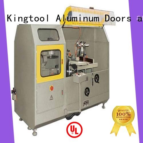 kingtool aluminium machinery aluminum cnc aluminum cutting machine in workshop