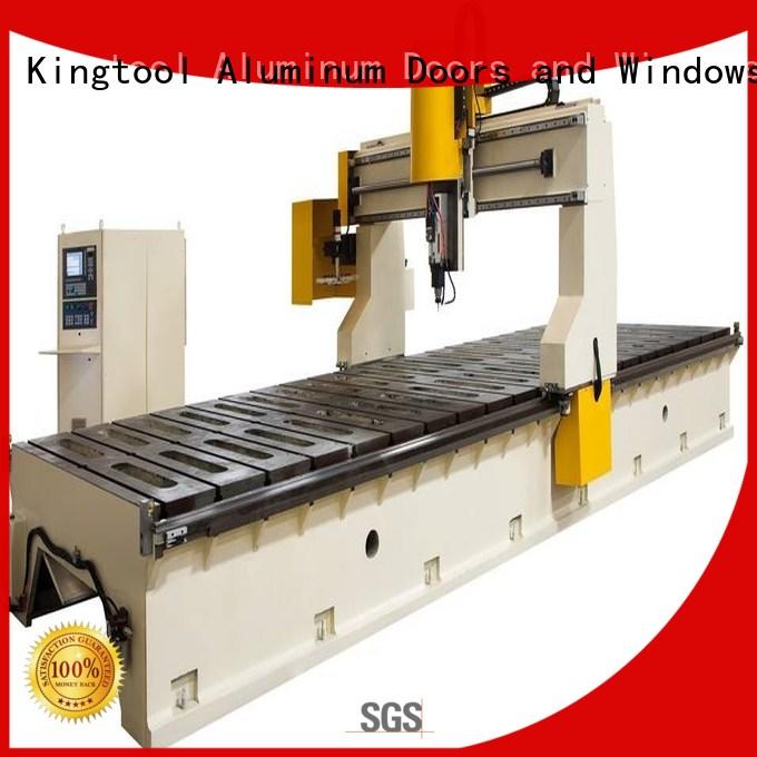 kingtool aluminium machinery panel cnc router for aluminum parts with many colors for PVC sheets