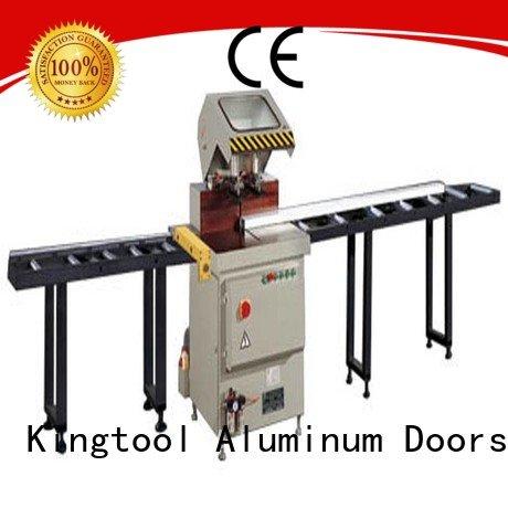 kingtool aluminium machinery curtain duty mitre aluminium cutting machine price readout