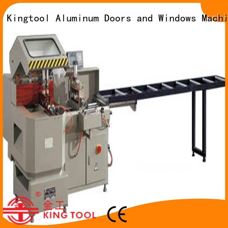 Hot aluminium cutting machine price automatic aluminium cutting machine display kingtool aluminium machinery