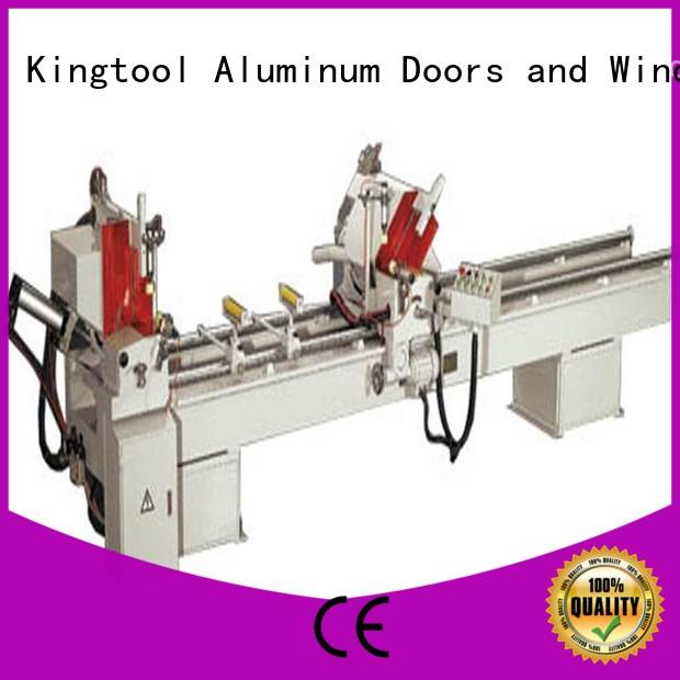 digital aluminum profile cutting machine multifunction in workshop kingtool aluminium machinery