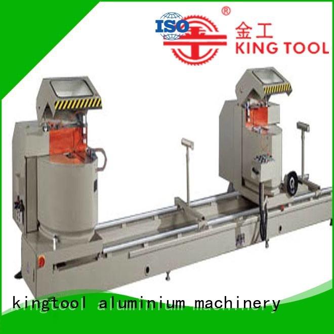 Custom aluminium cutting machine manual mitre head kingtool aluminium machinery