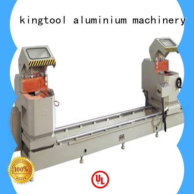 kingtool aluminium machinery inexpensive aluminum cutting machine price for aluminum door in factory