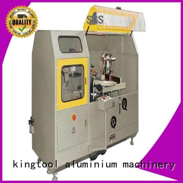 kingtool aluminium machinery Brand notching head wall aluminum curtain wall cutting machine