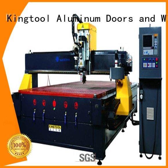 kingtool aluminium machinery cnc router aluminum center panel double machine