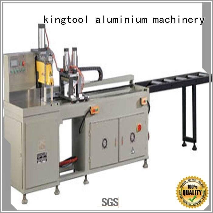 kingtool aluminium machinery 45degree thermalbreak aluminium cutting machine cutting aluminum
