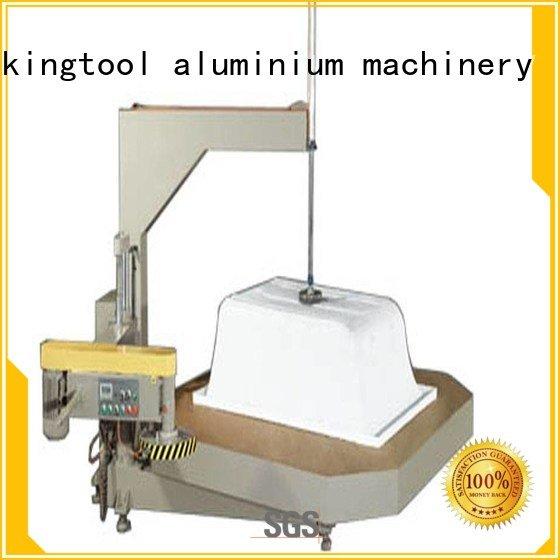 sanitary profile cutting machine machine turntable type Sanitary Ware Machine kingtool aluminium machinery Warranty