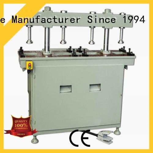 kingtool aluminium machinery double cnc punching machine with cheap price for grooving